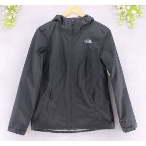 The North Face Women's Hooded Hyvent Double Jacket Grey/Grey Sz SM